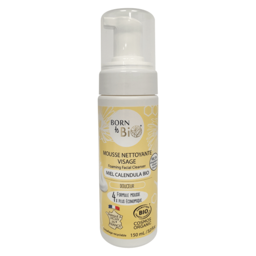 Arclemosó hab mézzel és körömvirággal – Bio minősítésű-0